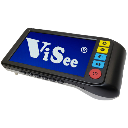 VISEE Video Magnifier, 32x, 5" LCD, 7 Color Mode, Rechargeable LVM 570